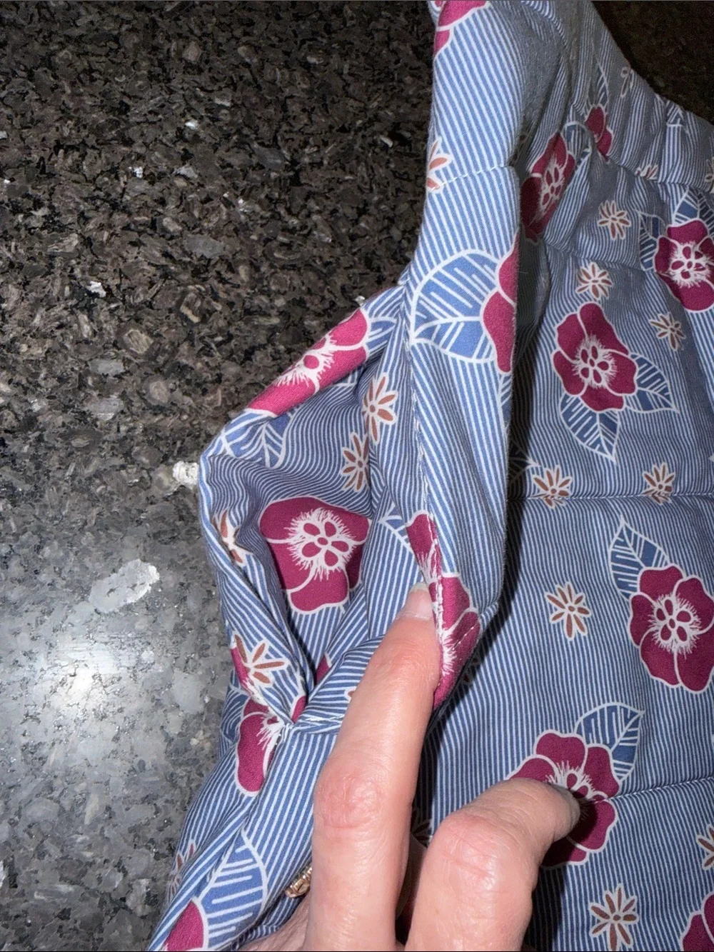 NWT Anthropologie Carleen Quilted Floral Mini Skirt